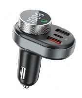 Car charger with FM transmitter function