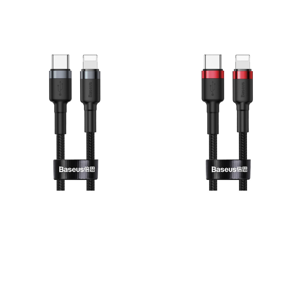 Кабель Baseus Cafule Type-C to Lightning PD 18W (1m)