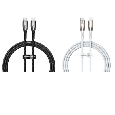Купить Кабель Baseus Glimmer Series Fast Charging Type-C to Type-C 100W (1m) 42506 - Ncase