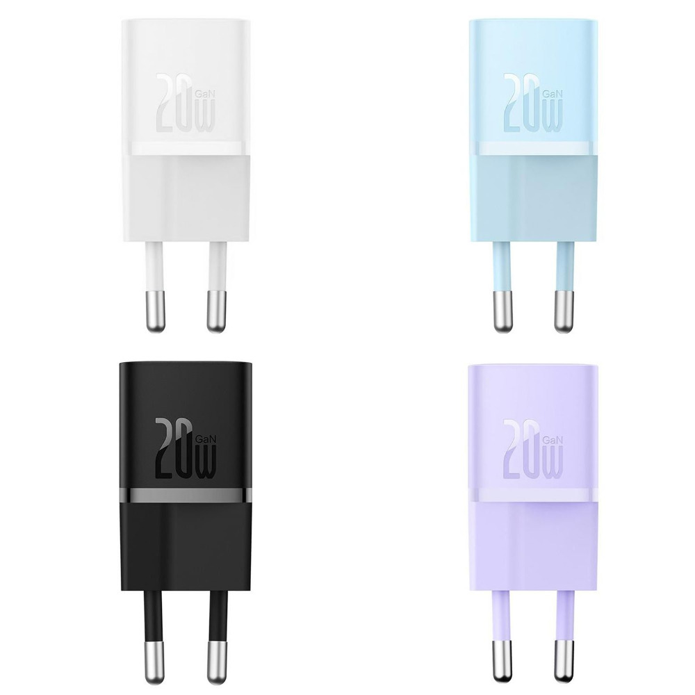 МЗП Baseus GaN5 Mini Fast Charger 20W (Type-C) — Придбати в Україні