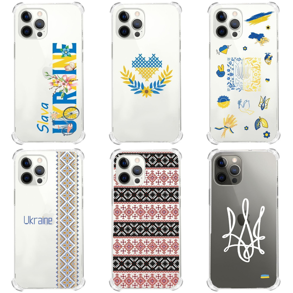 Чехол WAVE Ukraine Edition Clear Case (Nprint) iPhone 7/8/SE 2