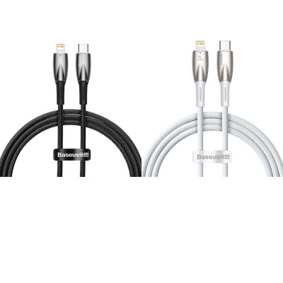 Купить Кабель Baseus Glimmer Series Fast Charging Type-C to Lightning 20W (1m) 45964 - Ncase