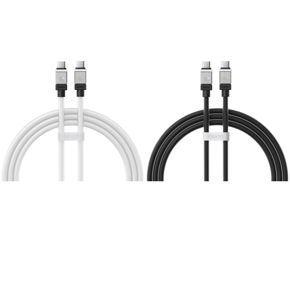 Кабель Baseus CoolPlay Series Fast Charging Type-C to Type-C 100W (1m)