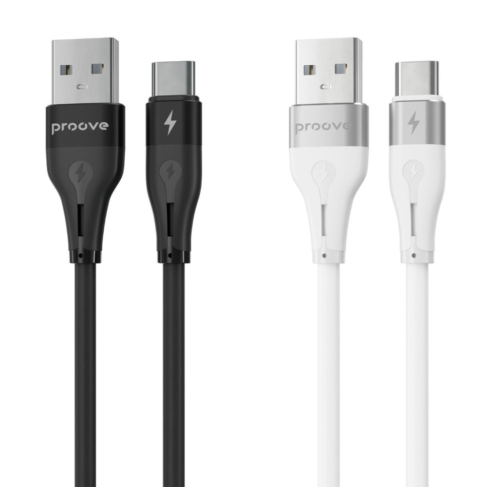 Кабель Proove Soft Silicone USB to Type-C 2.4A (1m)