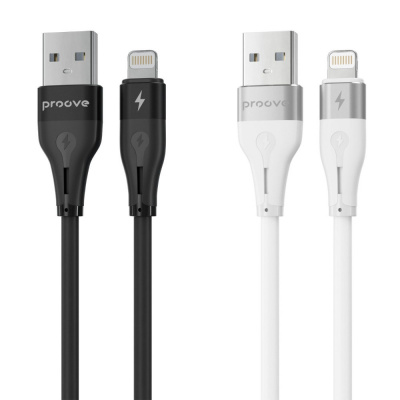 Кабель Proove Soft Silicone USB to Lightning 2.4A (1m) — Придбати в Україні