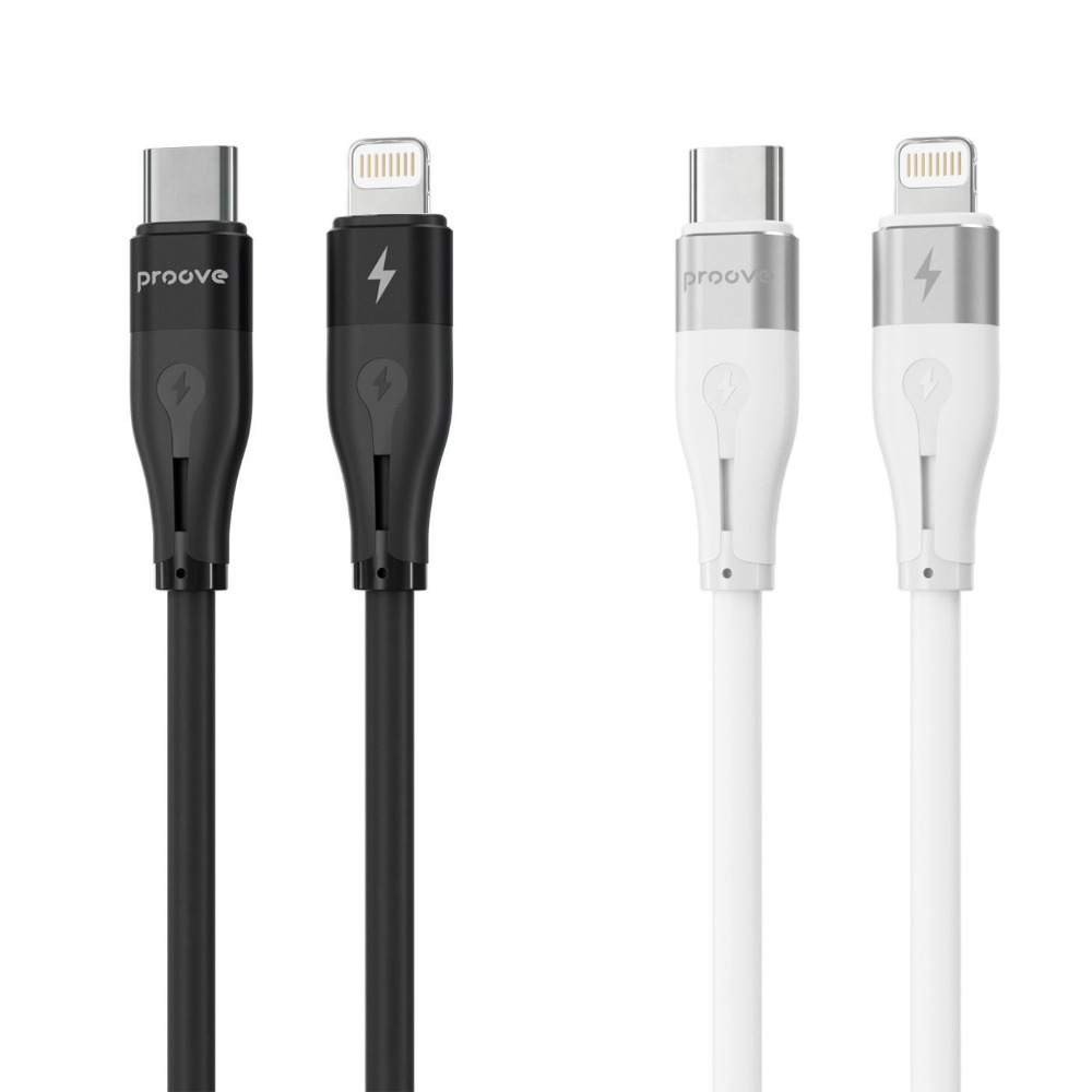 Кабель Proove Soft Silicone Type-C to Lightning 27W (1m) — Придбати в Україні