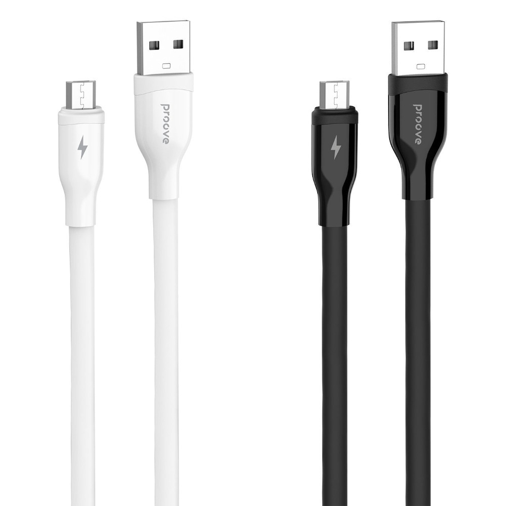 Кабель Proove Flat Out Micro USB 2.4A (1m)