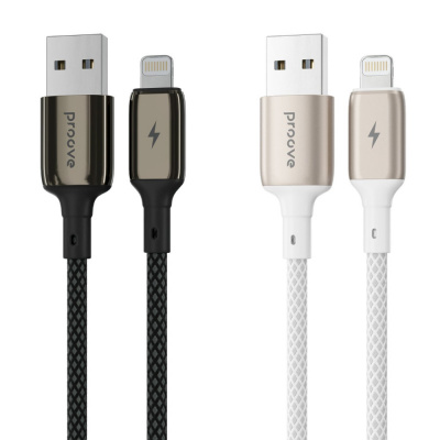 Кабель Proove Dense Metal USB to Lightning 2.4A (1m) — Придбати в Україні
