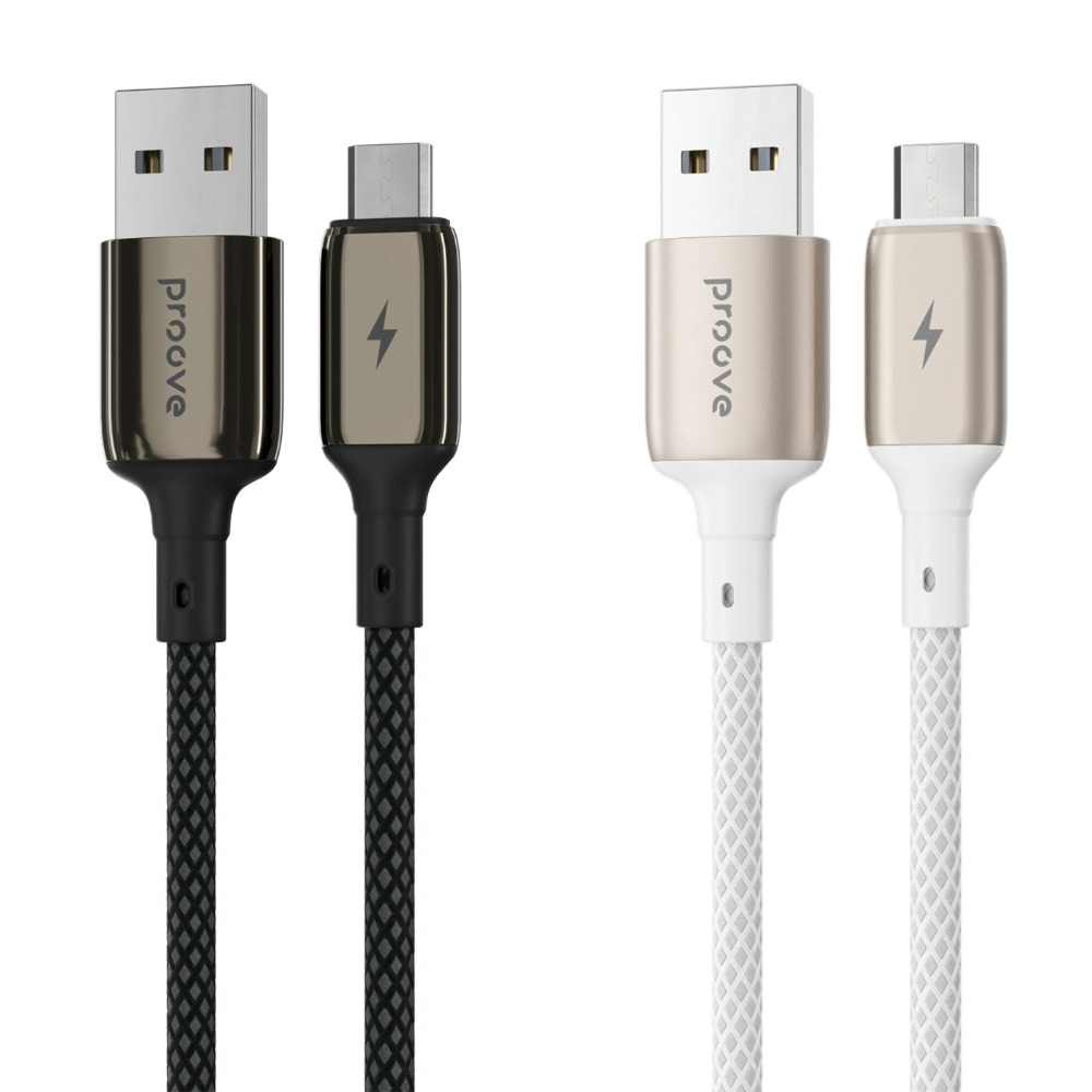 Кабель Proove Dense Metal Micro USB 2.4A (1m)