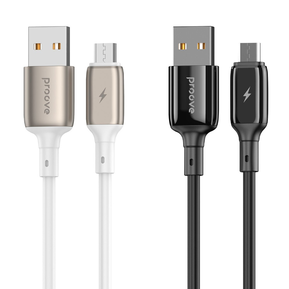 Кабель Proove Flex Metal USB to Micro USB 2.4A (1m)
