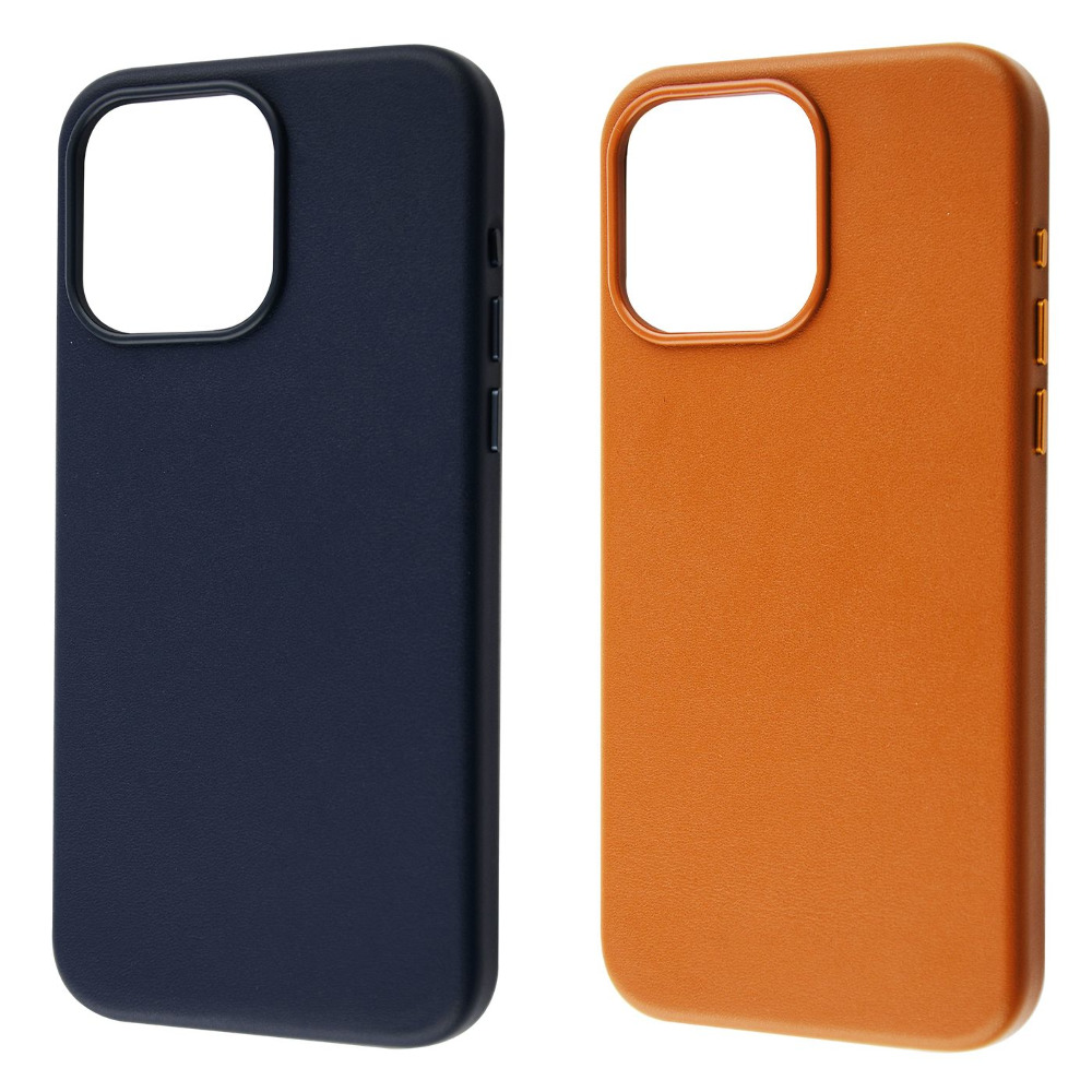 Чохол WAVE Premium Leather Edition Case with Magnetic Ring iPhone 15 Plus — Придбати в Україні