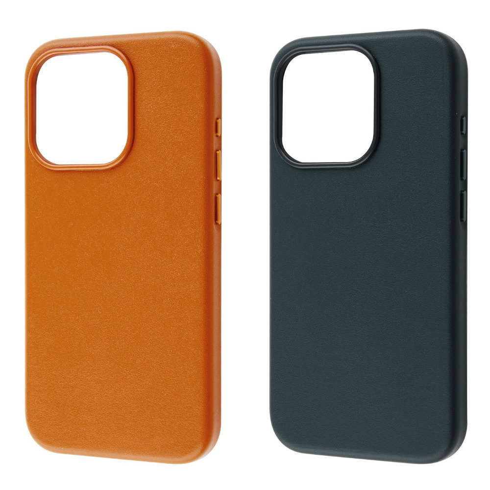 Чохол WAVE Premium Leather Edition Case with Magnetic Ring iPhone 15 Pro — Придбати в Україні