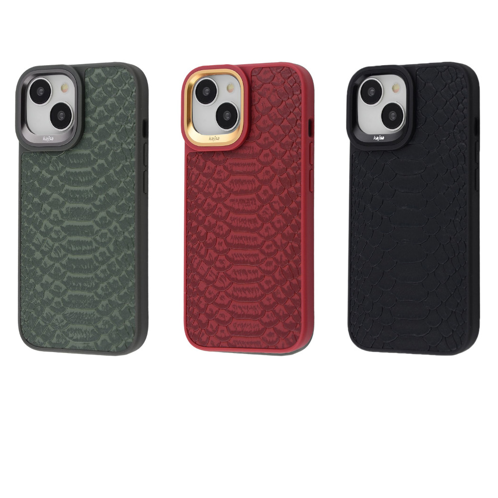 Чехол Kajsa Snake Pattern iPhone 15