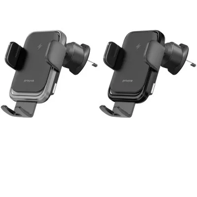 Купить Автомобільний тримач з Бездротовим ЗП Proove Nitro Charge 15W 55537 - Ncase