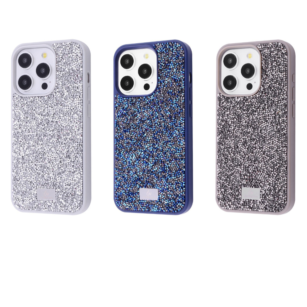 Чехол Bling World Rock Diamond (TPU) iPhone 15 Pro