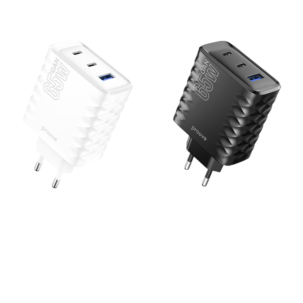МЗП Proove Speed Surge Gan 65W (USB + 2 Type-C) — Придбати в Україні
