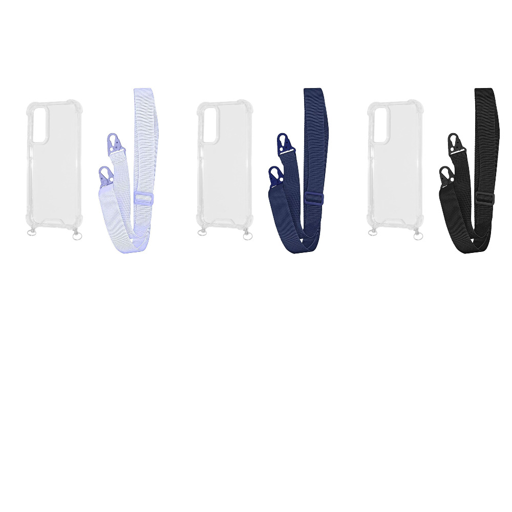 Чехол WAVE Clear Case with Strap Samsung Galaxy A25