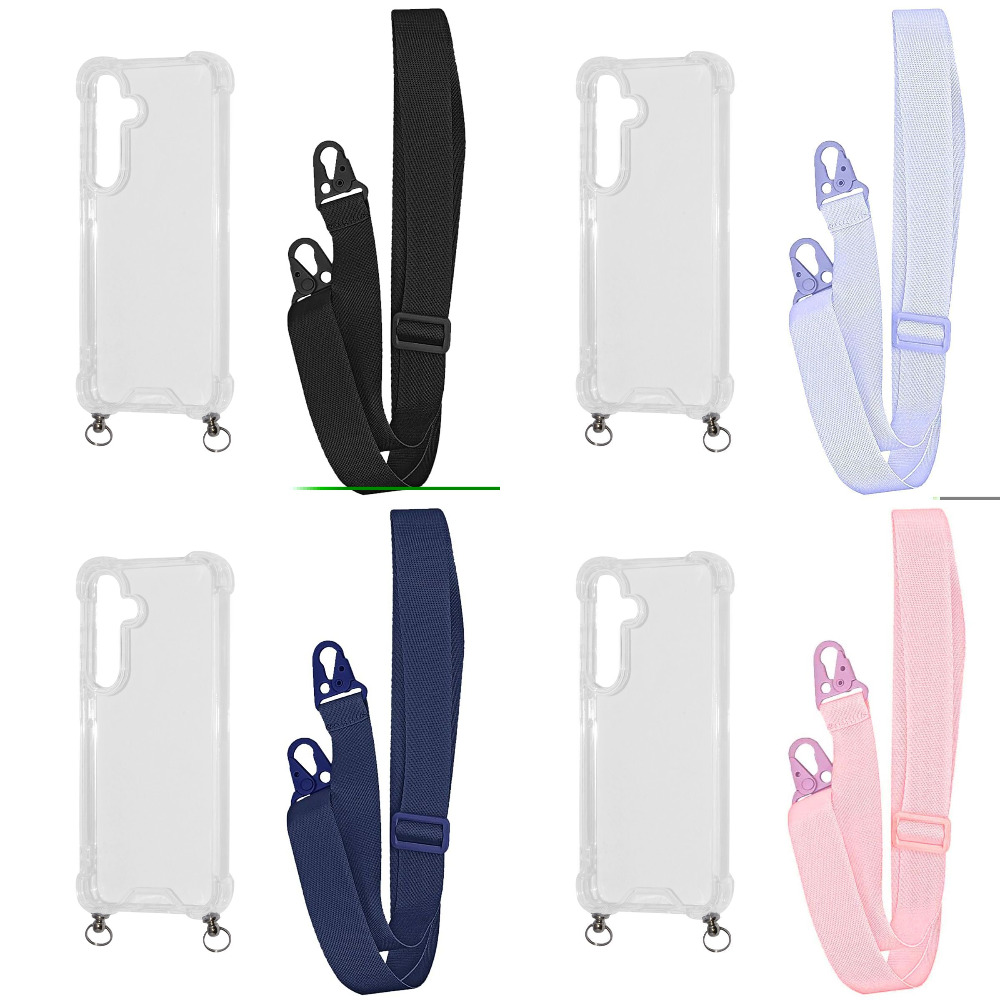 Чохол WAVE Clear Case with Strap Samsung Galaxy S24 Plus — Придбати в Україні