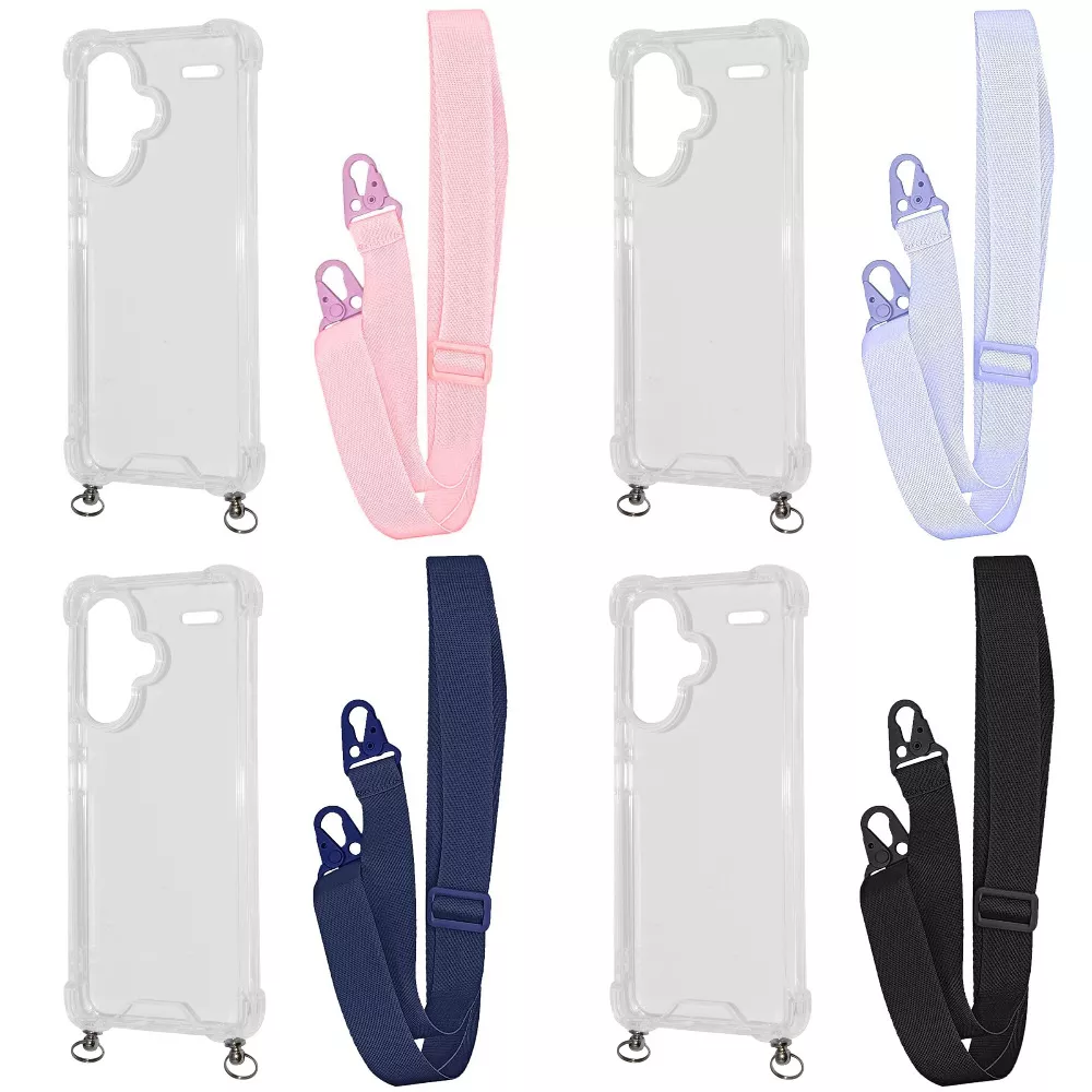 Чехол WAVE Clear Case with Strap Xiaomi Redmi Note 13 Pro+