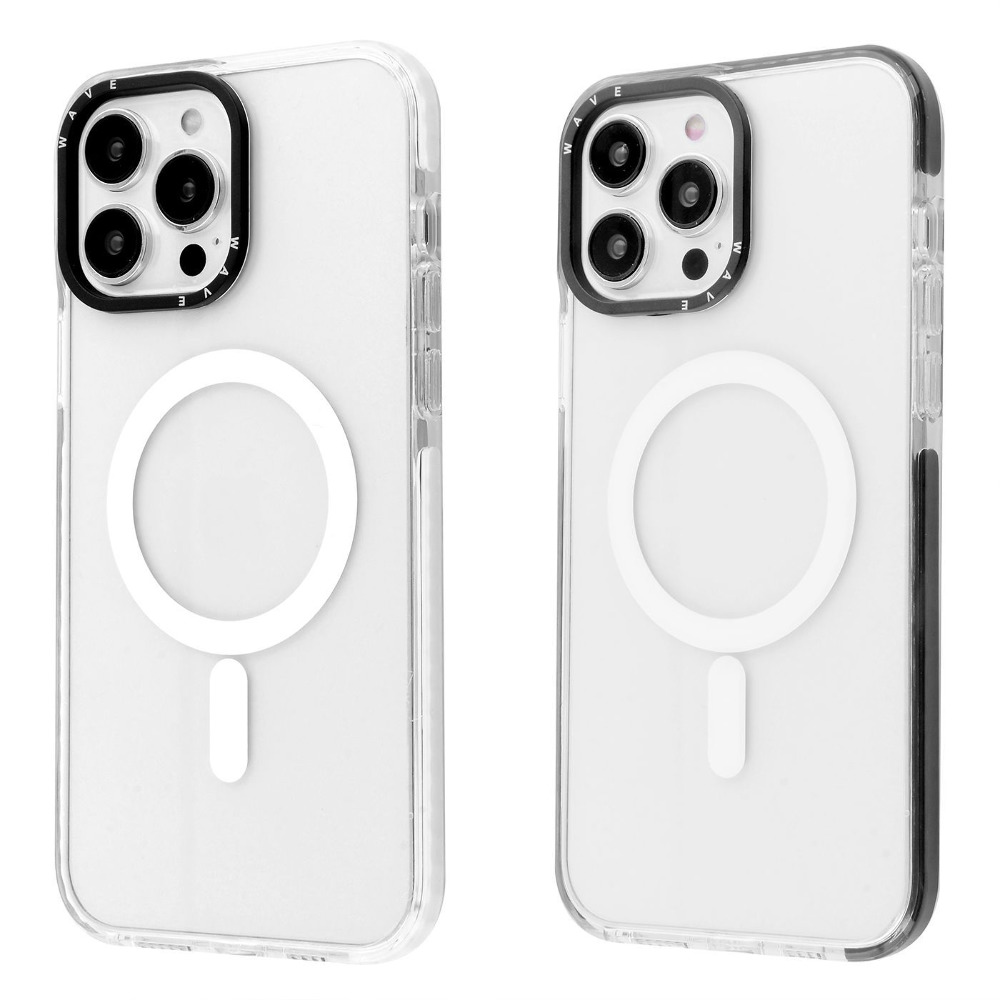Чохол WAVE Clear Case Side with Magnetic Ring iPhone 13 Pro Max — Придбати в Україні