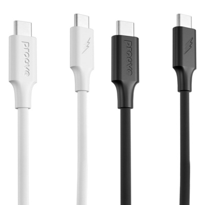 Кабель Proove Striped Silicone Type-C to Type-C 60W (1m) — Придбати в Україні