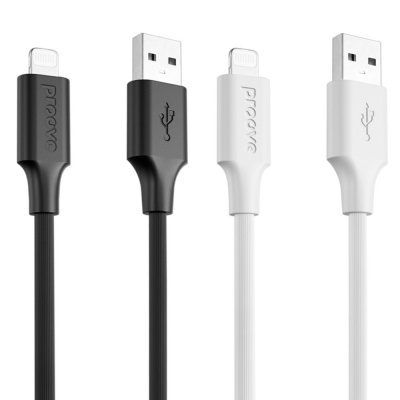 Кабель Proove Striped Silicone USB to Lightning (1m) — Придбати в Україні