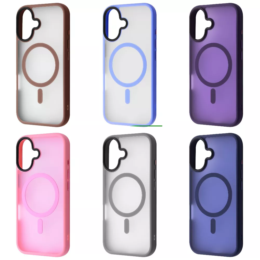 Чехол WAVE Matte Insane Case with Magnetic Ring iPhone 16