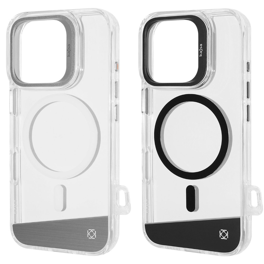 Чехол Kajsa Aluminium Shield with Magnetic Ring iPhone 16 Pro