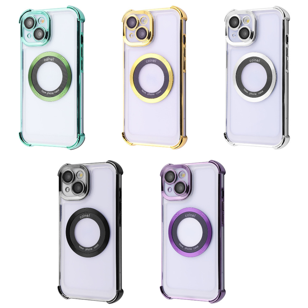 Чехол Glossy Case with Magnetic Ring iPhone 15