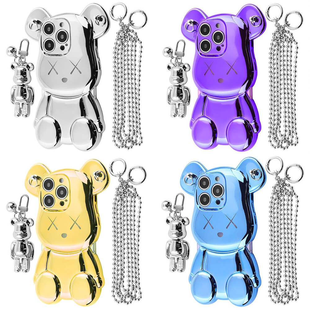 Чехол Teddy Bear Case with Strap iPhone 12 Pro Max