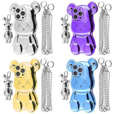 Чохол Teddy Bear Case with Strap iPhone 12 Pro Max