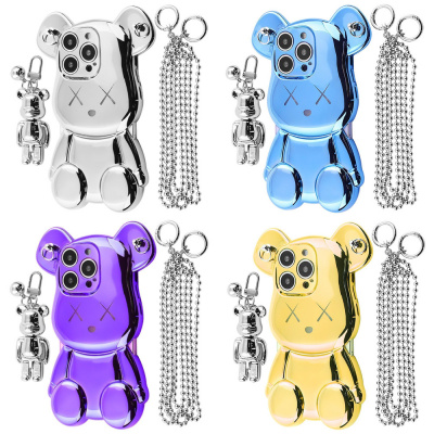 Чохол Teddy Bear Case with Strap iPhone 13 Pro