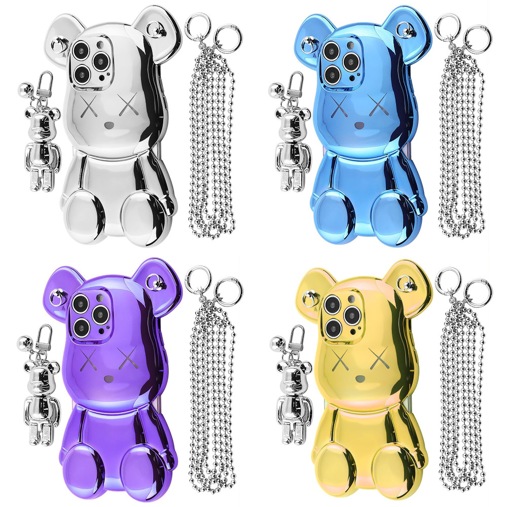 Чехол Teddy Bear Case with Strap iPhone 13 Pro Max