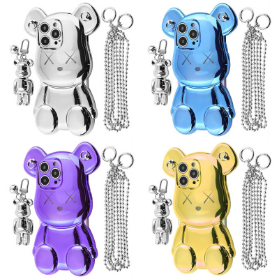 Чохол Teddy Bear Case with Strap iPhone 13 Pro Max