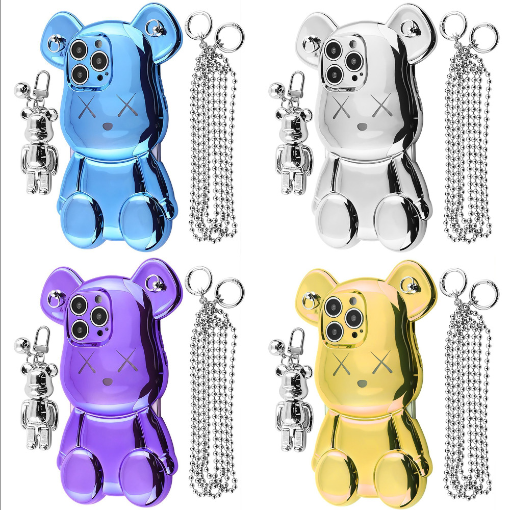 Чохол Teddy Bear Case with Strap iPhone 14 Pro Max — Придбати в Україні