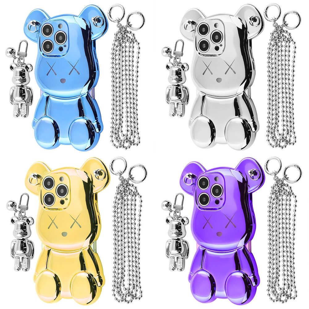 Чохол Teddy Bear Case with Strap iPhone 15 Pro — Придбати в Україні