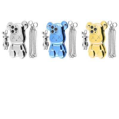 Чохол Teddy Bear Case with Strap iPhone 14 Pro