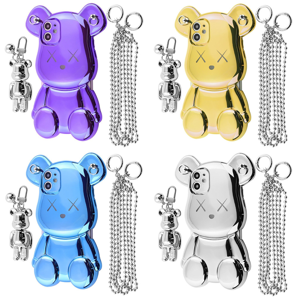 Чехол Teddy Bear Case with Strap iPhone 11