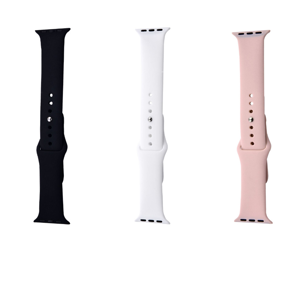 Ремінець Apple Watch Sport Band 38/40/41/42 mm 10 series (S/M & M/L) 3pcs — Придбати в Україні