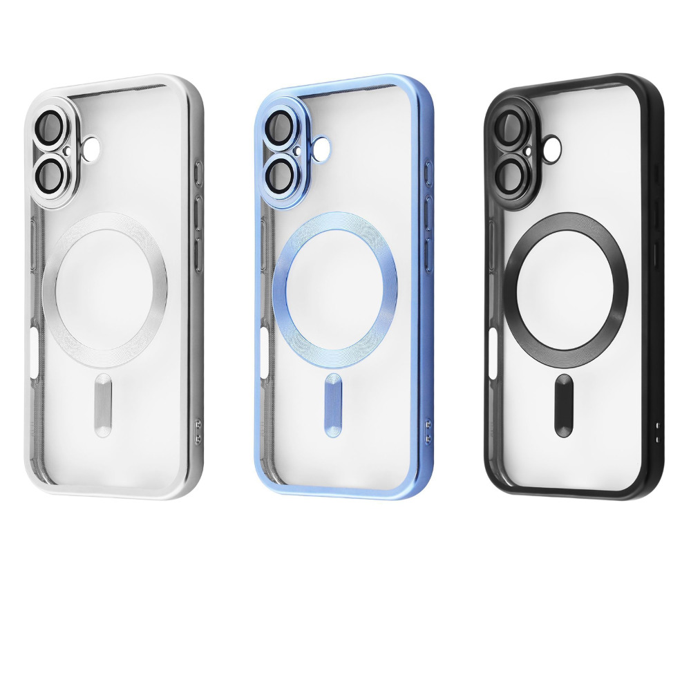Чехол Metal Matte Case with Magnetic Ring iPhone 16 Plus