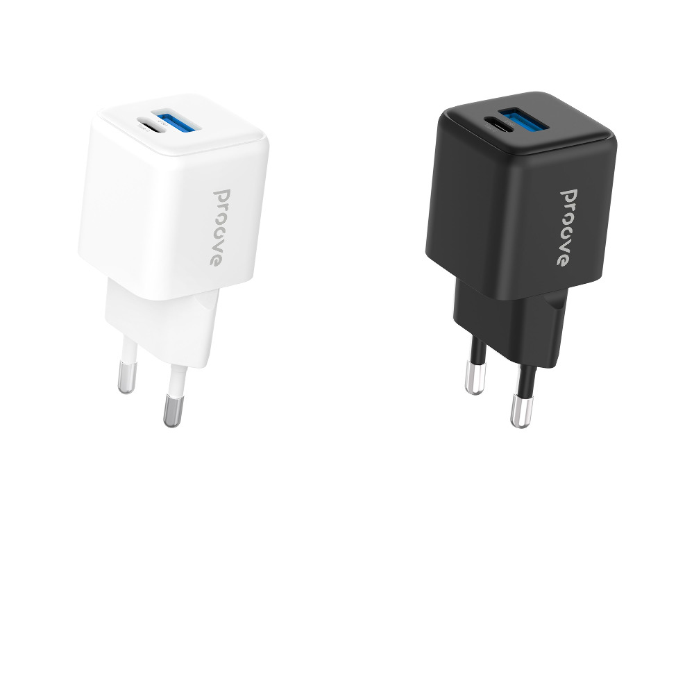 СЗУ Proove Pocket GaN Plus 25W (Type-C + USB)