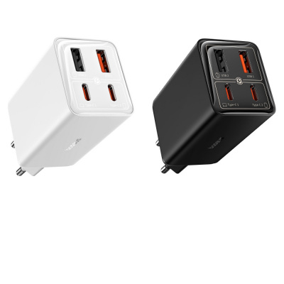 МЗП Baseus GaN6 Pro Fast Charger 2 Type-C + 2 USB 65W — Придбати в Україні
