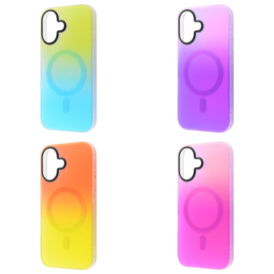 Чохол WAVE Matte Gradient Colors with Magnetic Ring iPhone 16 — Придбати в Україні