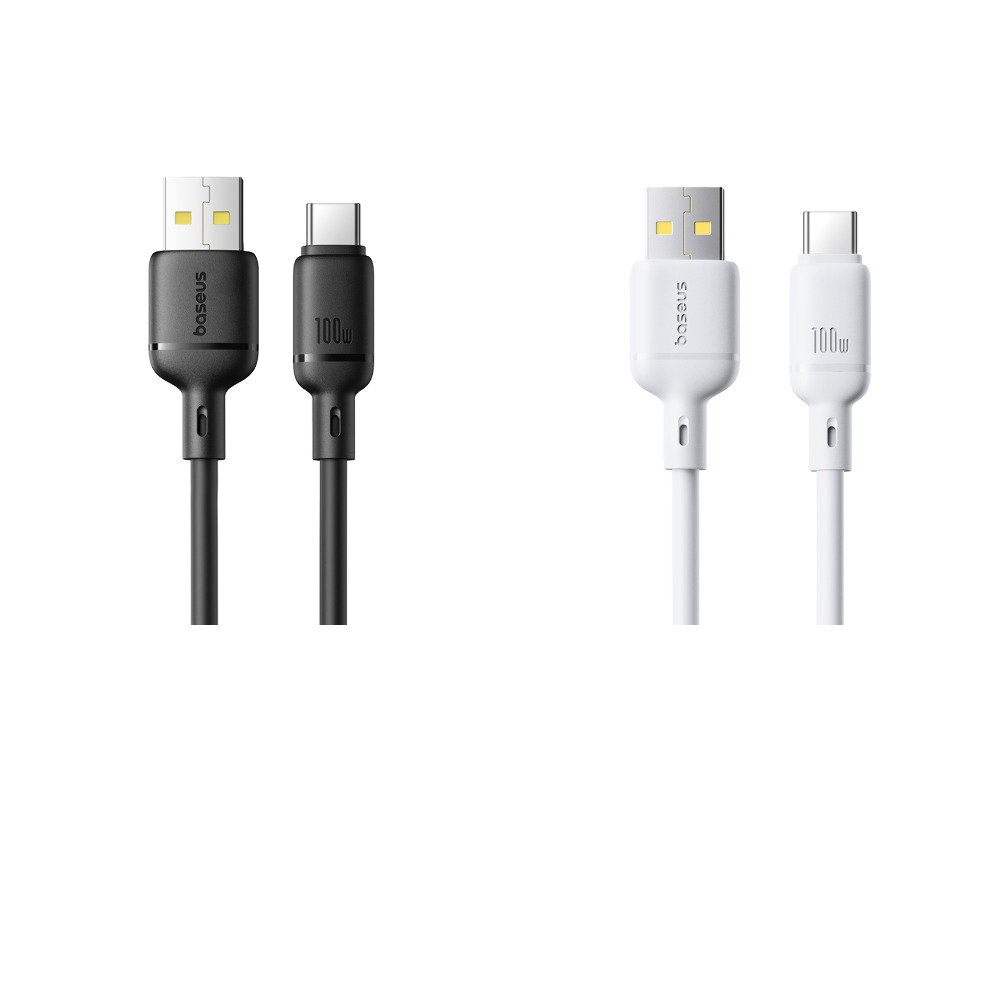 Кабель Baseus Silky Series Fast Charging Type-C 100W (1m) — Придбати в Україні