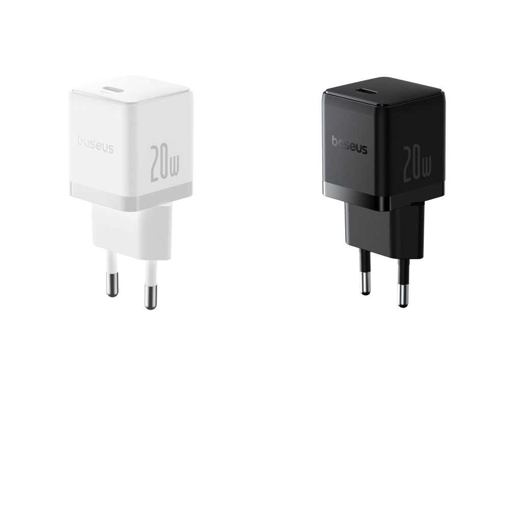 СЗУ Baseus Palm Fast Charger Type-C 20W (With Cable Type-C to Type-C 60W 1m)