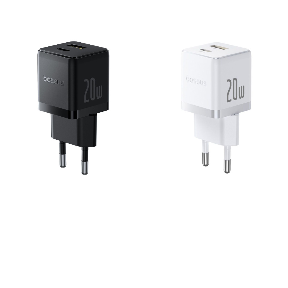 СЗУ Baseus Palm Fast Charger Type-C+USB 20W