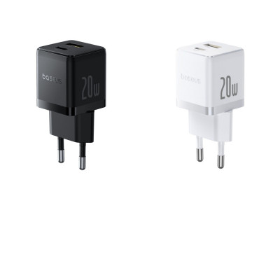 Купить СЗУ Baseus Palm Fast Charger Type-C+USB 20W 61509 - Ncase