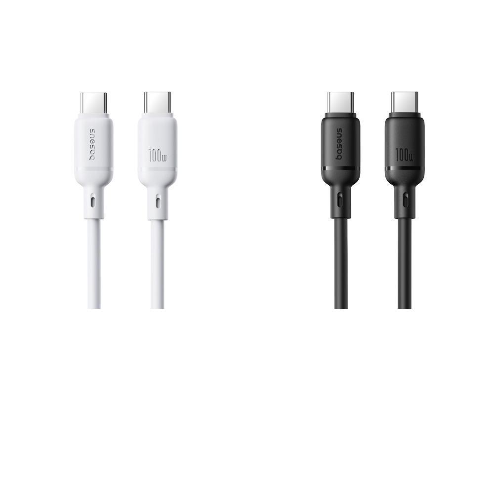Кабель Baseus Silky Series Fast Charging Type-C to Type-C 100W (2m)