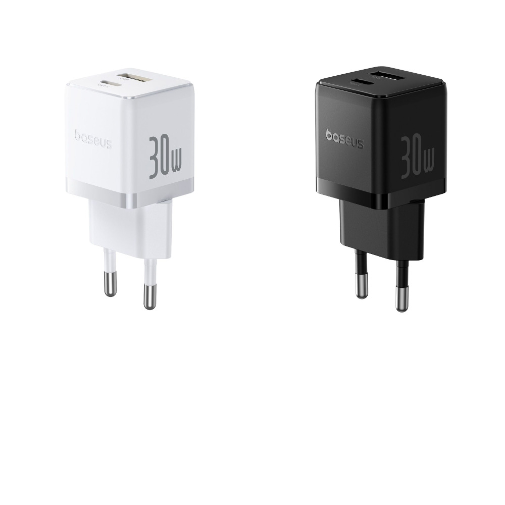 СЗУ Baseus Palm Fast Charger Type-C+USB 30W