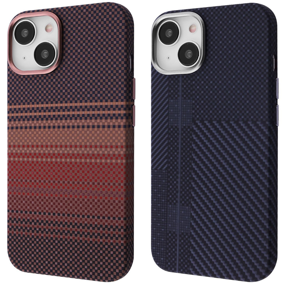 Чехол WAVE Gleam Case with Magnetic Ring iPhone 14 white mountain на картинке №1